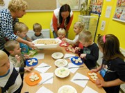 Odpolední zdravá svačinka s rodiči